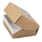 Коробка из крафт картона, 10х8х3,5