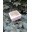 Коробка для зефира и пирожных со съемной крышкой и окном 15х15х6 см (белая)