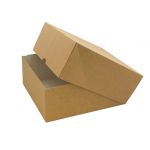 Коробка универсальная, цвет крафт, из тонкого картона, размер 25 х 25 х 10 см