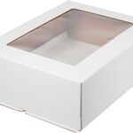 Коробка для торта 40х30х12 см. с окном