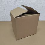 Коробка четырехклапанная 20х20х20 см. ГОФРОКОРОБ (бурая) Т-23 № 17