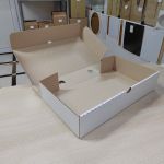 Коробка из микрогофрокартона самосборная, размер 28х16х6 см