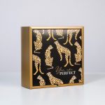 Коробка складная «Леопард», 25 × 25 × 10 см