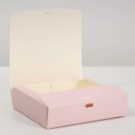 Коробка складная «Розовая», 20 х 18 х 5 см