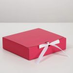 Коробка складная «Фуксия», 20 х 18 х 5 см