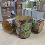 Форма бумажная для куличей 70х85 мм ( 10 штук) разноцветные