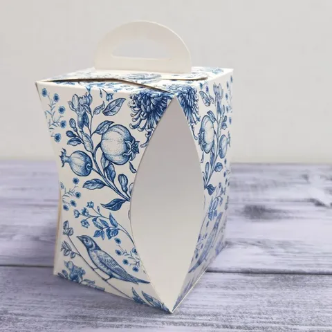 Коробка для кулича, диаметр 90 мм, фарфор