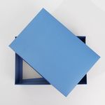 Коробка складная «Синяя», 30 х 20 х 9 см