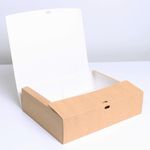 Коробка складная крафтовая 31 х 24,5 х 9 см