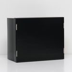 Складная коробка, чёрная , 31,2 х 25,6 х 16,1 см