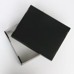 Складная коробка, чёрная , 31,2 х 25,6 х 16,1 см