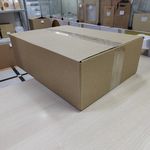Коробка из ГК 38x28,5x12,5 см крафт Почта № 18