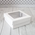 Коробка для кейтеринга / фуршета 20*20*8 см Белая