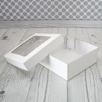 Коробка для кейтеринга / фуршета 20*20*8 см Белая