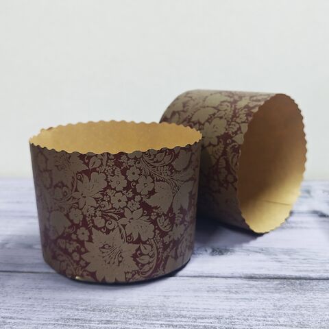 Форма бумажная д/куличей 110*85 в асс. (10 штук)