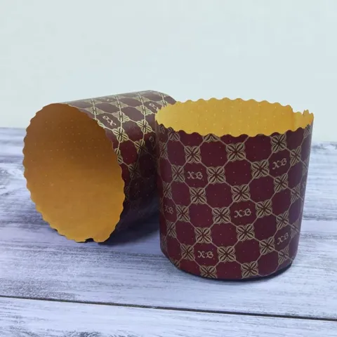 Форма бумажная д/куличей 90*90 в асс, 10 шт