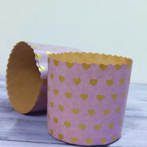 Форма бумажная д/куличей 90*90 в асс, 10 шт