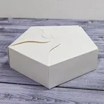 Коробка под 6 капкейков 18*18*5, белая