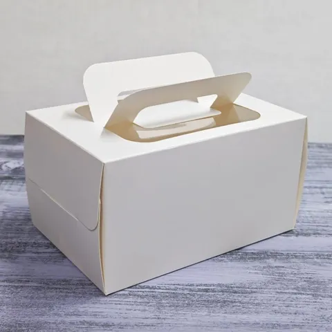 Коробка под рулет 16,5*11*9, белая