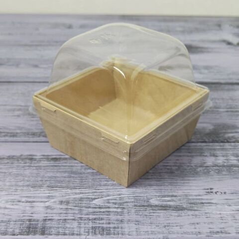 Салатник 300 мл с пластиковой крышкой