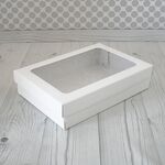 Коробка для кейтеринга/фуршета 35*25*8 см белая