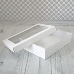 Коробка для кейтеринга/фуршета 35*25*8 см белая