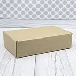 Коробка - сундучок 29 х 17 х 8 см крафт без окна