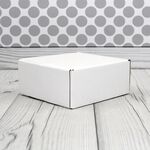 Коробка - сундучок 14 х 14 х 6,5 см Матовая без окна