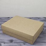 Коробка под зефир 22*30*8,5 крафт без окна
