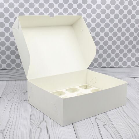 Коробка-сундучок под 12 капкейков, 33*25*10