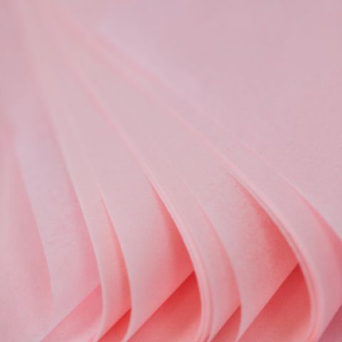 Тишью цвет розовый, 50х66 см (в пачке 10 листов).