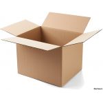Коробка из гофракартона, размер 39х20х17 см крафт, Почта №7