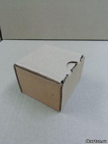 Коробка из МГК 6*5*6 см крафт Почта 1