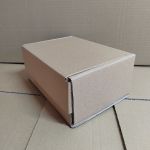 Коробка из МГК 22х16х10 см крафт Почта 4