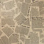 Крафт-бумага газета в рулоне, 0,4 кг 7,5 метров, ширина 70 см.